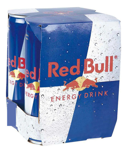 Pack Energético Lata 4 Unidades de 355ml Cada Red Bull