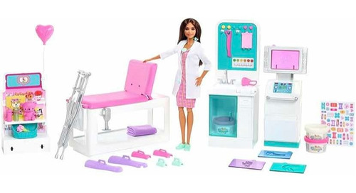 Barbie Doctora Con 35 Accesorios Médico Original