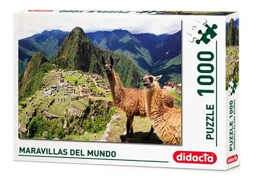 Puzzle 1000 Pcs Machu Pichu Didacta - Vamos A Jugar