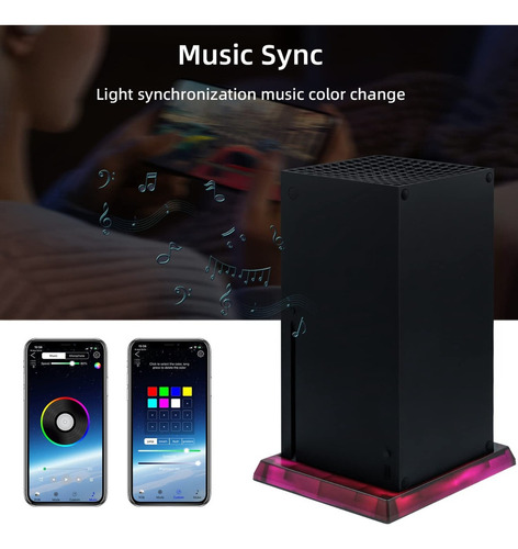 Soporte Base Stand Rgb Control + App Para Xbox Series X | S