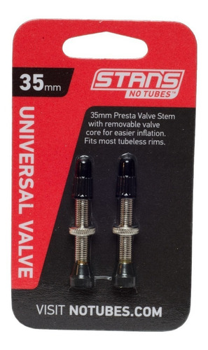 Valvulas Stans No Tubes 35mm Pivotes Tubeless