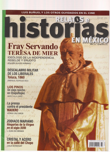 Relatos E Historias En México No. 64 | Fray Servando