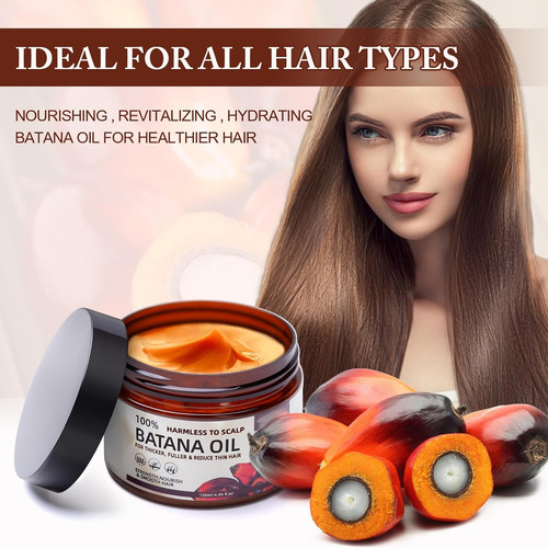 Aceite De Batana Para El Crecimiento Del Cabello, 120 Ml Par