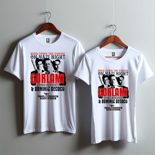 Remera Bastardos Sin Gloria Gorlami Tarantino 100% Algodón