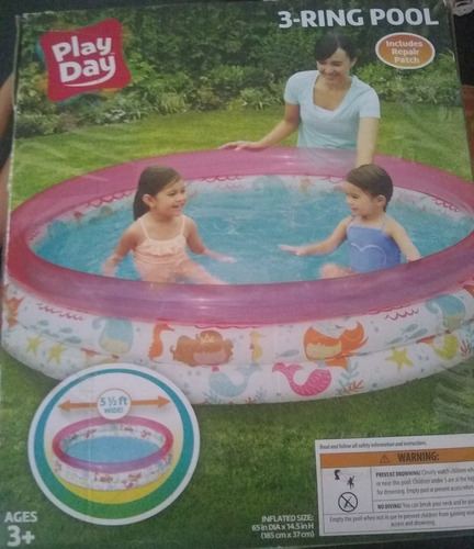 Piscina Para Niña Play Day De 3 Aros