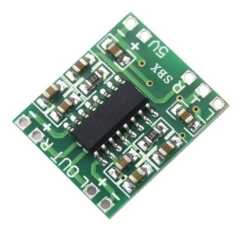 Kit 5 Placas Mini Amplificador Digital 3w+3w Pam8403