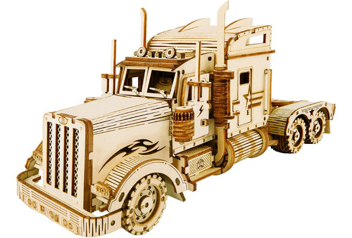 Kit De Modelo De Coche Rowood Para Construir, Rompecabezas D