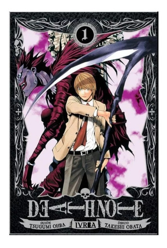 Death Note Manga Tomo 1 Ivrea Lelab