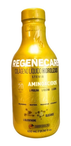 Regenecare Colageno Liquido Hidrolizado Dorado Sport