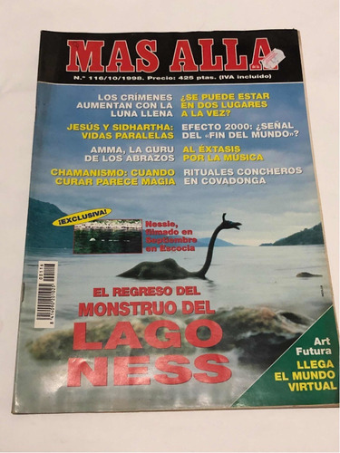 Revista Mas Alla Nro 116 Octubre De 1998