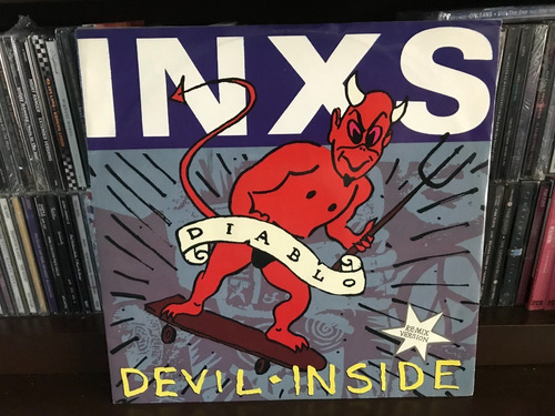 Inxs - Devil Inside (re-mix Version) 12 Lp 1988 Uk Vinyl