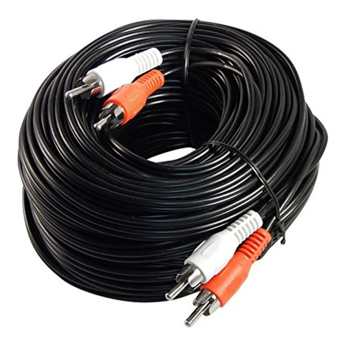 Tu Cable Store 75 Pies Cable De Audio Rca 2 Macho A 2 Macho