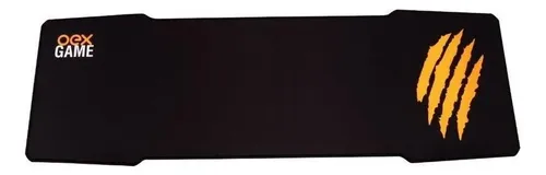 Muchoページ Mouse Pad Gamer Hawk Oex Mp308 Speed - Grande Cor Preto/Laranja