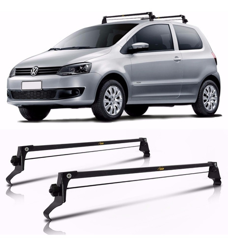 Rack De Teto Bagageiro Aço Volkswagen Fox 2 Portas 2014