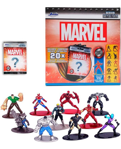 Figuras De Acción Coleccionables Marvel 1431465 20 Pzas Cst