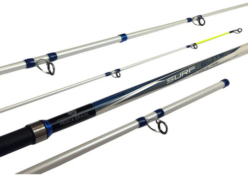 Vara Pesca Brasil Praia Surf Casting Elite 4,20m 250g 3p