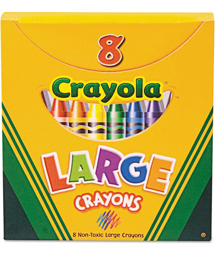 Crayones Grandes Crayola X8u