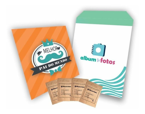Álbum De Fotos Lembrança Personalizado Dia Dos Pais