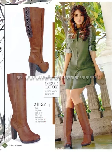 Outlet/saldos Mchn..botas Color Miel 211-55 | Envío gratis