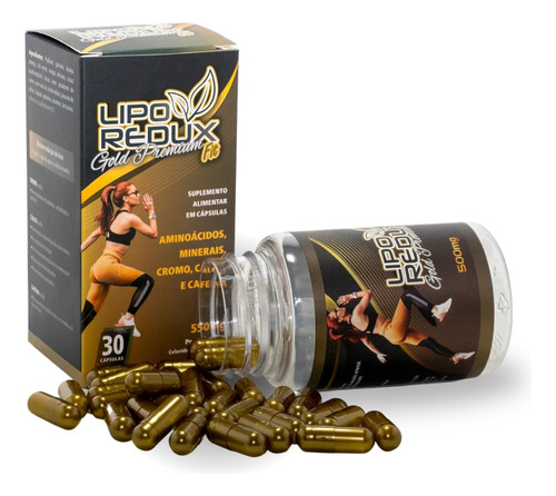 Adelgazante Quema Grasa Liporedux Gold Premium - 30 Cápsulas