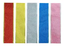 Comprar Cintas Navideñas Premium Glitter 6cm 2,70mts Adornos Navidad