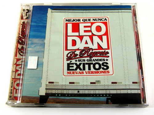 Leo Dan De Regreso Grandes Éxitos Cd Como Nuevo 2004