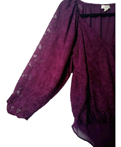 Bodysuit De Encaje Entro Talla M (Usado)