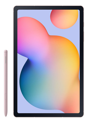 Tableta Samsung Galaxy Tab S6 Lite (2024), 64 GB, 4 GB de RAM, pantalla inmersiva de 10,4 pies, cámara trasera de 8 MP, cámara frontal de 5 MP, WiFi, Android 14 rosa