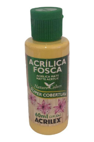 Tinta Acrílica Fosca Camurça - 525 - Acrilex - 60ml