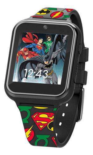 Reloj Inteligente P/niños Accutime Dc Comics - Liga