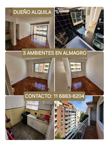 Departamento 3 Ambientes En B. Mitre 4400 Y Rio De Janeiro, Almagro