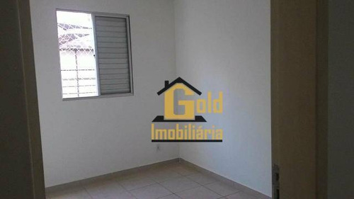 Apartamento Com 2 Dormitórios Para Alugar, 46 M² Por R$ 750,00/mês - Parque Industrial Lagoinha - Ribeirão Preto/sp - Ap1944