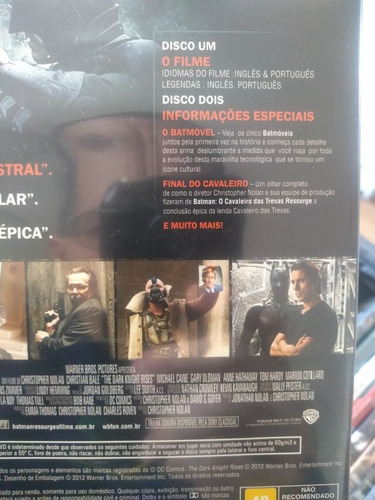 Trilogia Batman De Nolan Com Edições De Colecionador | Parcelamento sem  juros
