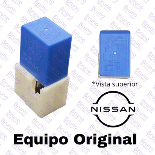 Relevador Nissan 25230-79917 Azul Tsuru Sentra Tiida Origina