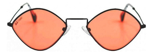 Anteojos De Sol Gafas Vulk Yalen Ovalado Colores Optica Color Del Armazón Negro Limited Edition Lente Naranja