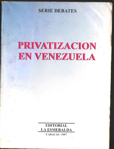 Privatizacion En Venezuela 