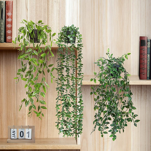 Plantas Hiedra Artificial Enredaderas Artificiales Con