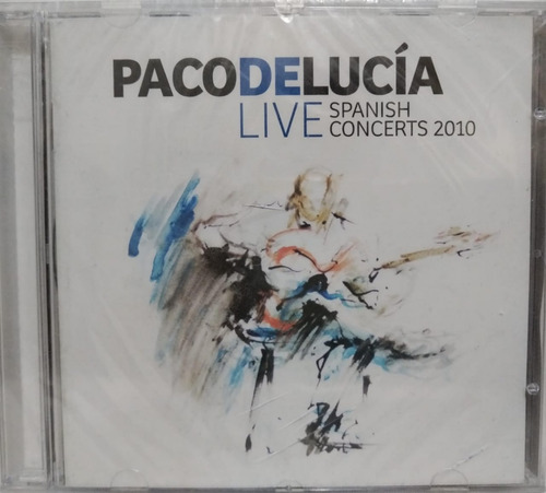 Paco De Lucia - Live Spanish Concerts 2010 Cd Doble