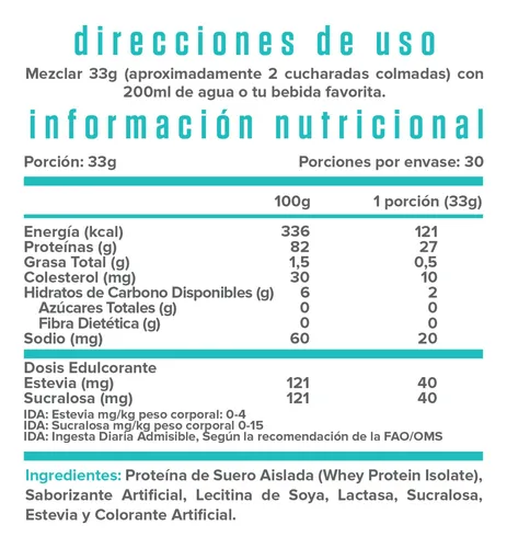 Whey Protein 100% Isolate 1kg - Cookies And Cream + Shaker
