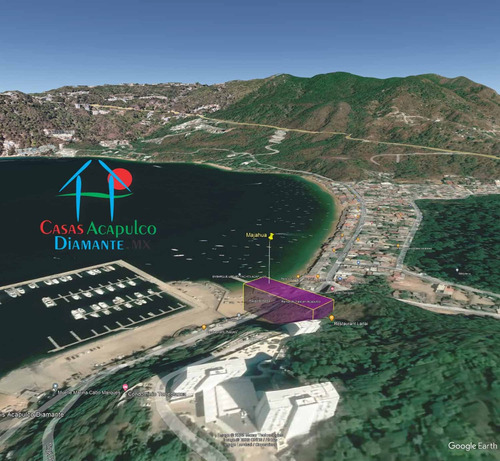 Cad Puerto Marqués. Terreno Majahua 10. Lote De Terreno Con Uso De Suelo Comercial Y De Servicios