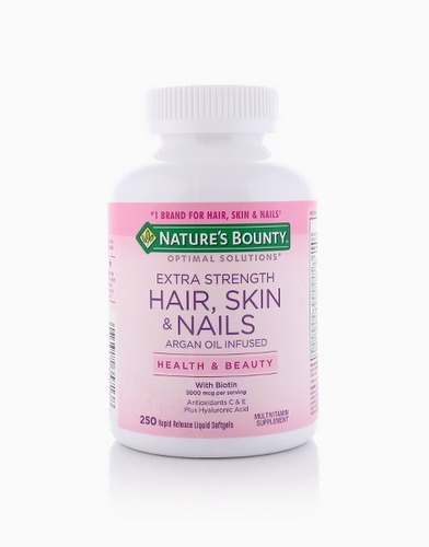 Vitaminas Hair Skin Nails 250 Tabletas Cabello Piel Y Uñas