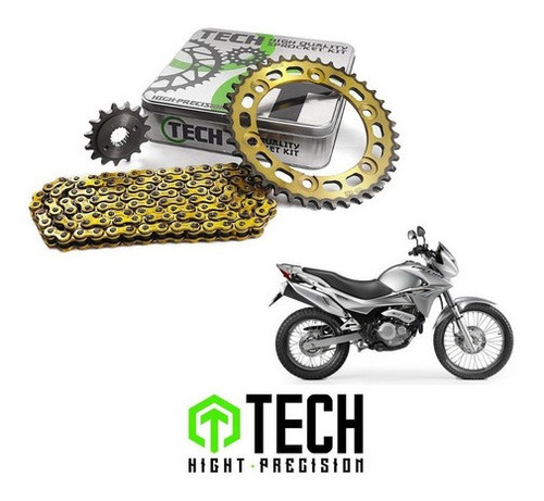 Kit Transmision Tech Honda Nx4 Falcon 40-15 520 Full