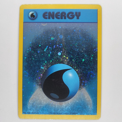 Water Energy Energia Agua Starfoil Promo Pokemon Tcg