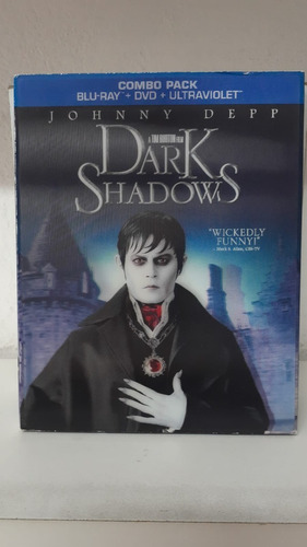 Blu-ray + Dvd -- Dark Shadows / Sombras Tenebrosas