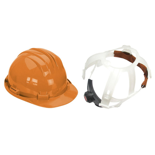 Casco Seguridad Naranja Arnés Regulable Climax 5-rg