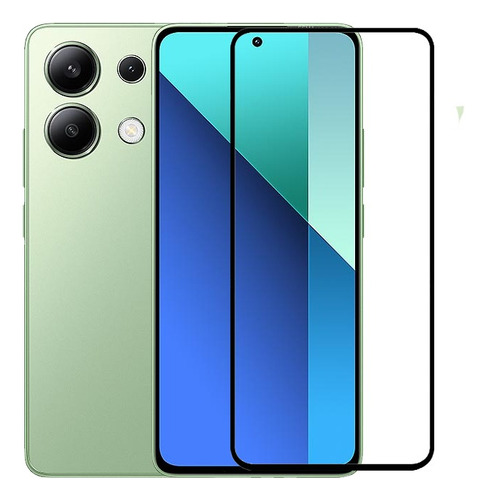 Funda Case En Silicona Para Xiaomi Note 13 4g + Vidrio Full