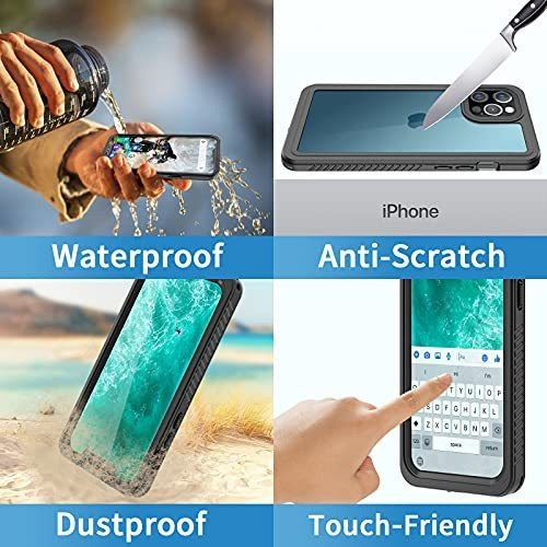 Estuche Impermeable Para iPhone 12 Pro Max Resistente Agua R