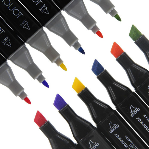 30pcs Kidspen Cores Arte Gráfica Twin Ponta Pen