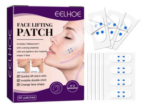 Cinta De Estiramiento Facial Invisible, Aspecto Natural