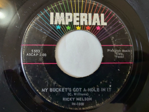 Vinilo Single De Ricky Nelson Believe What (az41